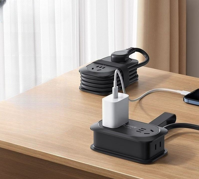 Portable Pocket Power Strip Multi-plug Converter