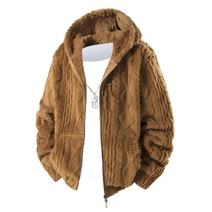 Fleece Padded Men's Warm Jacket
