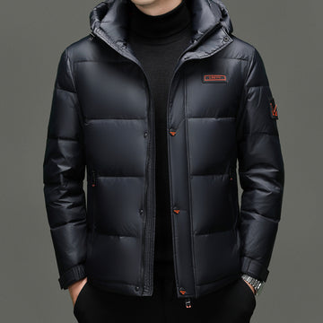 New Style Casual Windproof And Cold-resistant Jacket With Detachable Hood