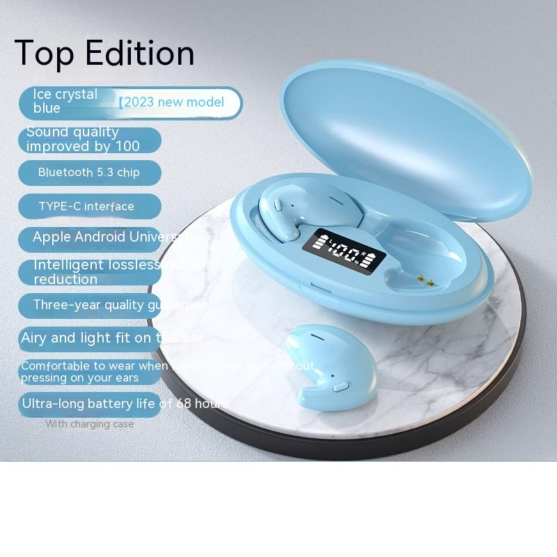 Bluetooth Headset For Bone Conduction True Wireless Non In-ear New