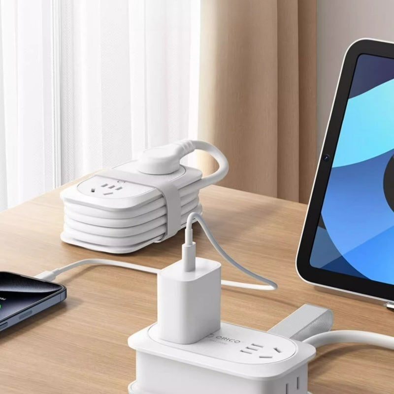 Portable Pocket Power Strip Multi-plug Converter