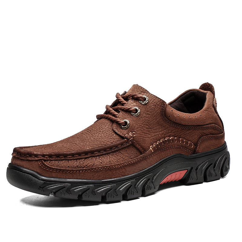First Layer Cowhide Outdoor Casual Shoes For Men