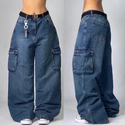Spring Men's Straight Low Waist Jeans