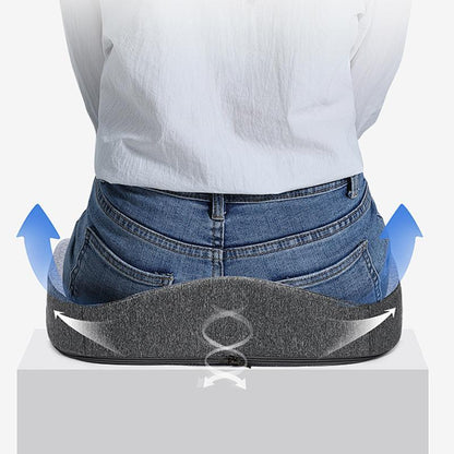 Seat Cushion Is A Comfortable Choice For Long-term Sitting, Improving Work Efficiency, Thickened Sweatshirt Fabric, Soft Cotton Core And No Shrinkage