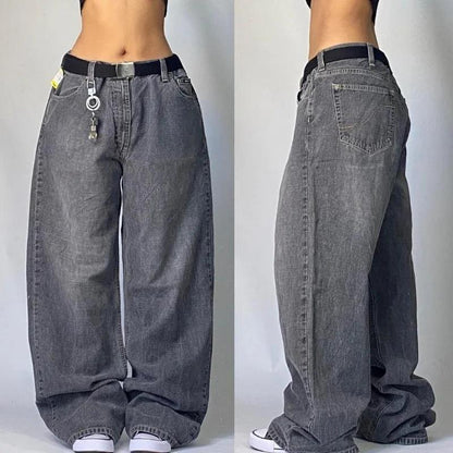 Spring Men's Straight Low Waist Jeans