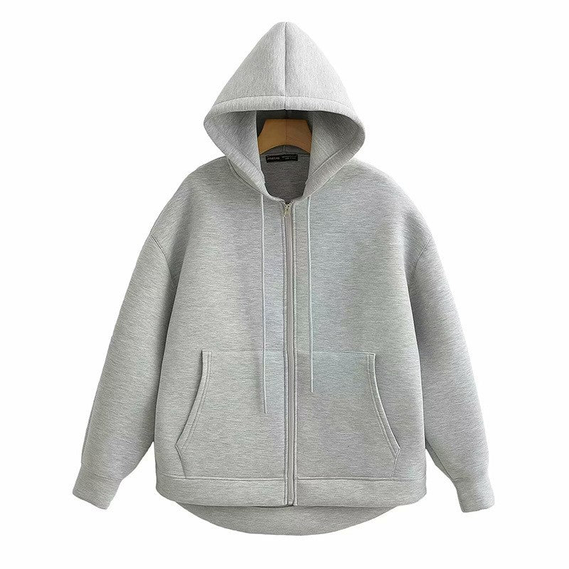 Winter Retro Zipper Sweater