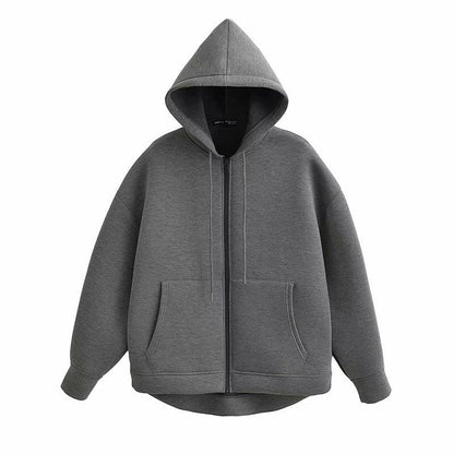 Winter Retro Zipper Sweater