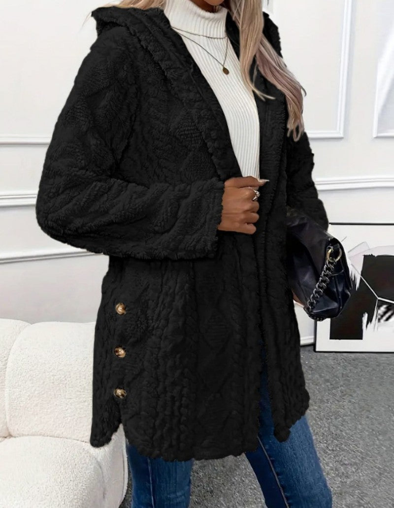 Button Long Sleeve Casual Jacket