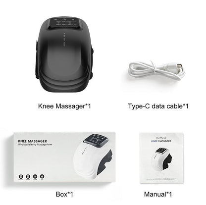Intelligent Home Use Electric Intelligent Kneading Heating Knee Massager Rechargeable Pain Relief Infrared Laser Vibration Knee Massager