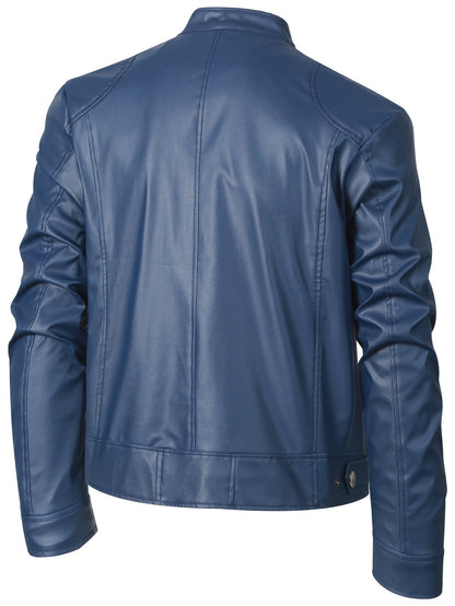 [Windproof Stand Collar Jacket] Stylish Windproof Stand Collar 2023 New Jacket for Men - Suitable for Spring And Autumn Outdoor Casual Motorcycle Wear