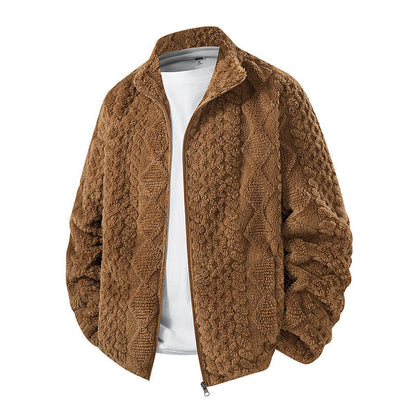 Fleece Padded Men's Warm Jacket