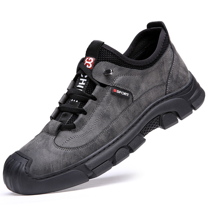 Sports Casual Leather Shoes Men's Hiking