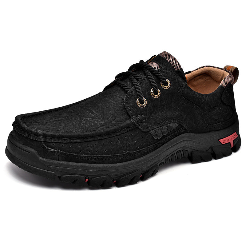 First Layer Cowhide Outdoor Casual Shoes For Men