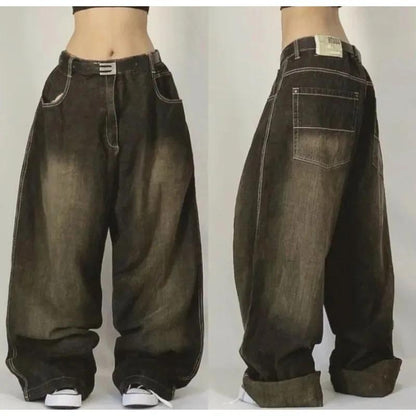 Spring Men's Straight Low Waist Jeans