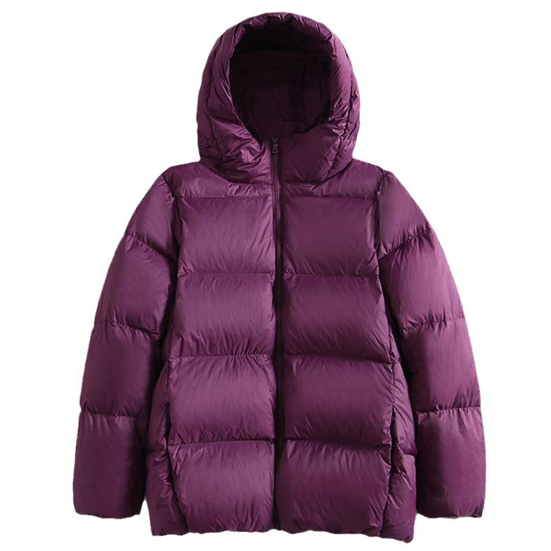 Loose Cotton Padded Jacket Fashion Temperament Hooded Short Thickened