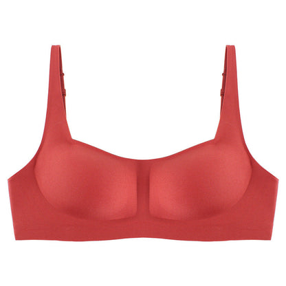 Jelly Strips Gather Comfort And Seamless Sleep Bra Vest