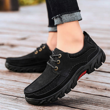 First Layer Cowhide Outdoor Casual Shoes For Men