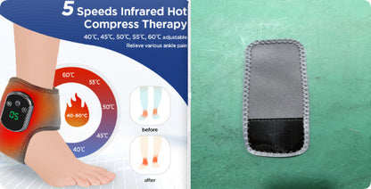 Charging 5-speed Hot Compress 3-speed Vibration Ankle Protection