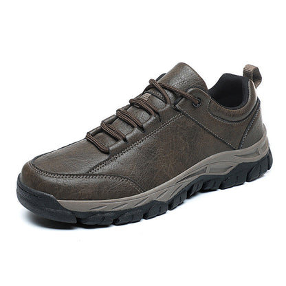 Fashion Plus Size Casual Men's Leather Hiking Shoes