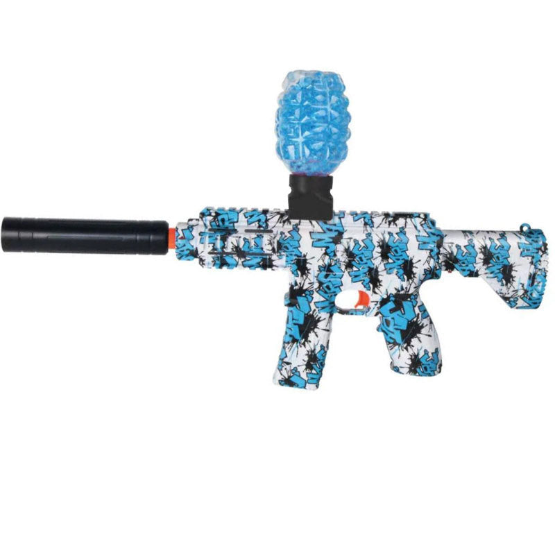 Electric Continuous Hair Soft Elastic Toy Gun