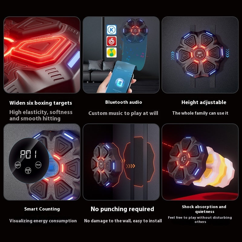 Smart Music Boxing Target Home Reaction Target Training Equipment