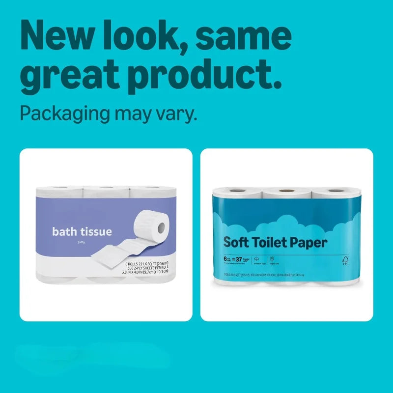 Two Layers of Soft Toilet Paper, One Pack Contains Three Rolls, Which Is Equivalent To 185 Rolls of Regular Toilet Paper