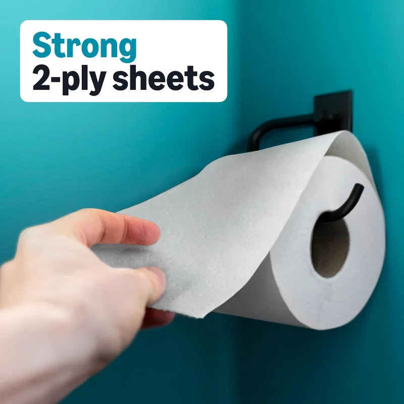 Two Layers of Soft Toilet Paper, One Pack Contains Three Rolls, Which Is Equivalent To 185 Rolls of Regular Toilet Paper