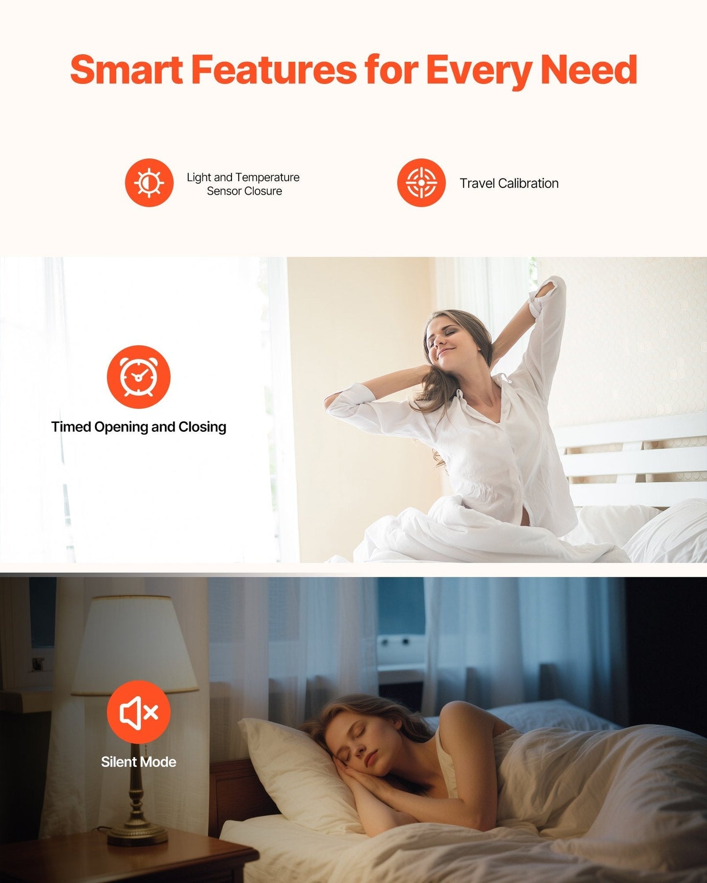 Automatic Curtain Opener, APP And Remote Control, Hub Included, Electric Smart Curtain Opener Compatible With Alexa And Google Home, Timed Opening And Closing, For U - shaped/I - shaped Rails - Glemish Aura