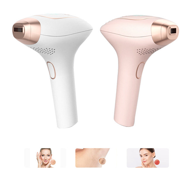 Three-in-one Ice-sensing Laser Hair Removal Device