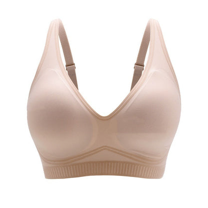 Seamless Jelly Womens Push-Up Bra That Makes You Look Bigger