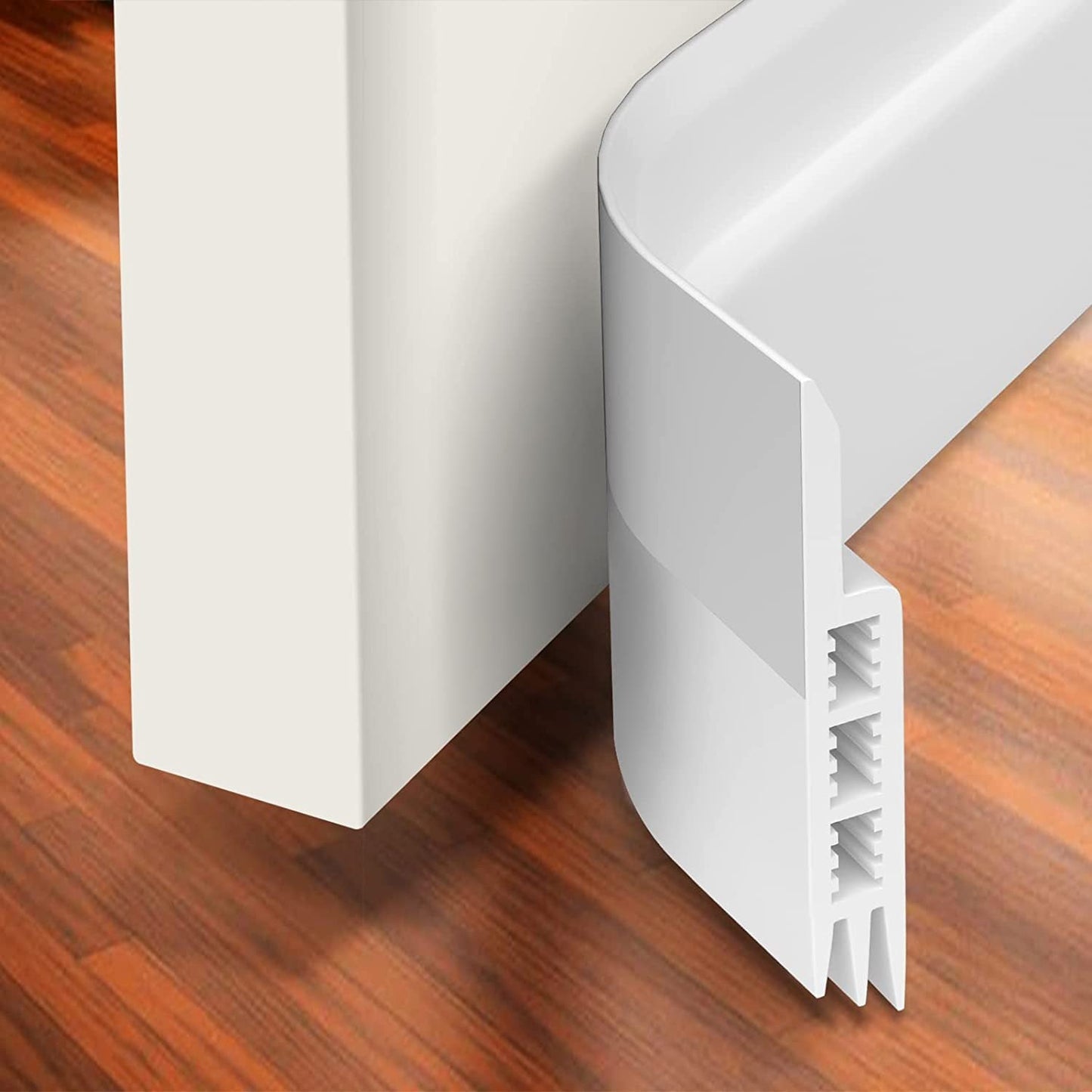 TPE Self-adhesive Three-layer Hollow Door Seam Bottom Sealing Strip