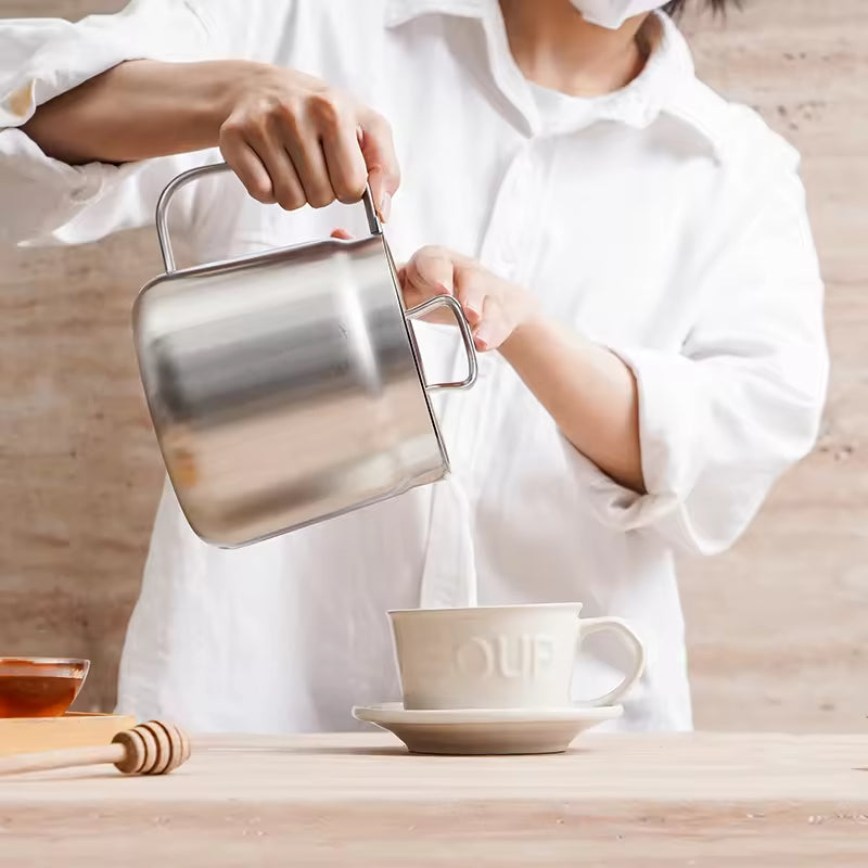 2L Stainless Steel Oil Filter Pot, With Fine Mesh Filter, Oil Storage Tank, Frying Basket