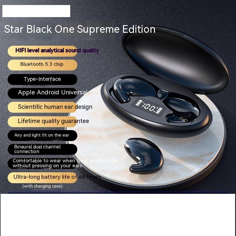 Bluetooth Headset For Bone Conduction True Wireless Non In-ear New