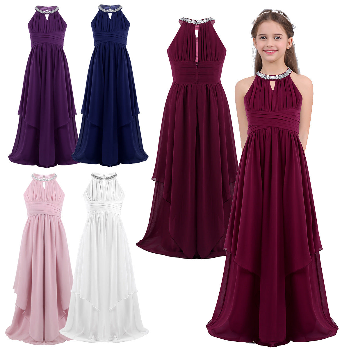 Chinese-style Princess Dress Girl Birthday Party Host