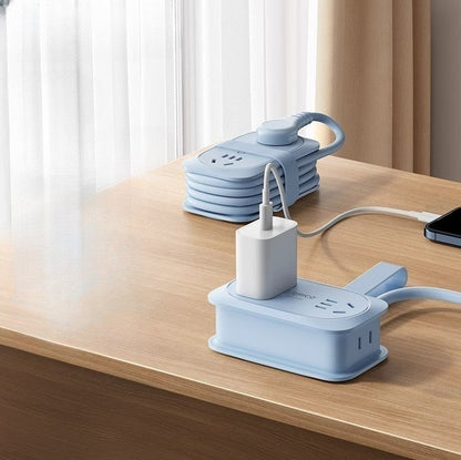 Portable Pocket Power Strip Multi-plug Converter