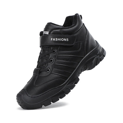 Men's Outdoor Mountaineering Snow Boots In Winter