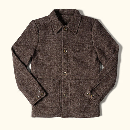 Casual Fashion Polo Collar Woolen Jacket