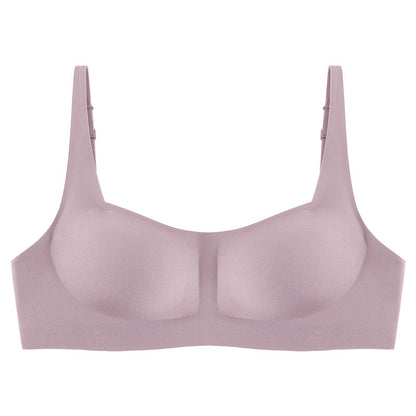 Jelly Strips Gather Comfort And Seamless Sleep Bra Vest