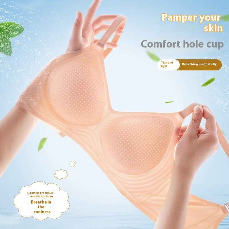 Summer Thin Cool Feeling Ice Silk Mask Underwear