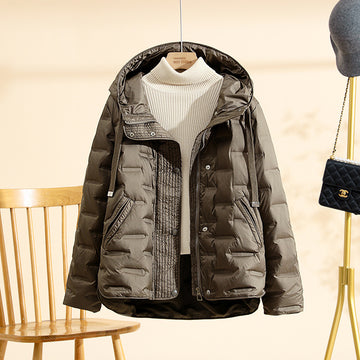 Lightweight Luxury Thickened White Duck Down Jacket