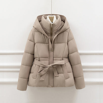 Fashion Personality Women's Short Waist Down Coat