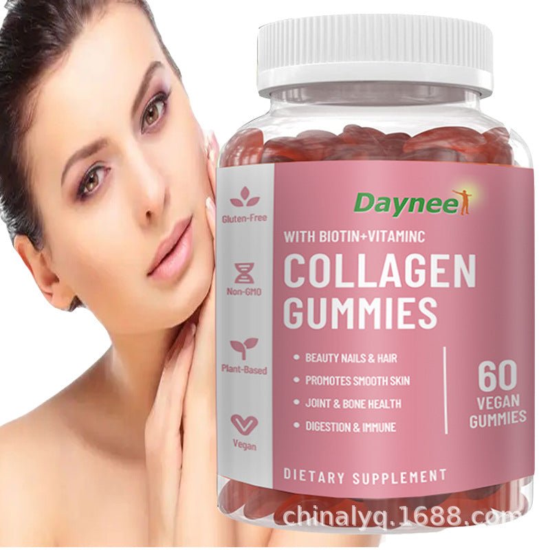 Hip butt soft candy gummies Skin Whitening collagen Curve Maca gummy - Glemish Aura