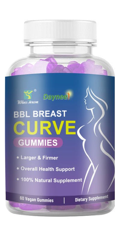 Hip butt soft candy gummies Skin Whitening collagen Curve Maca gummy - Glemish Aura