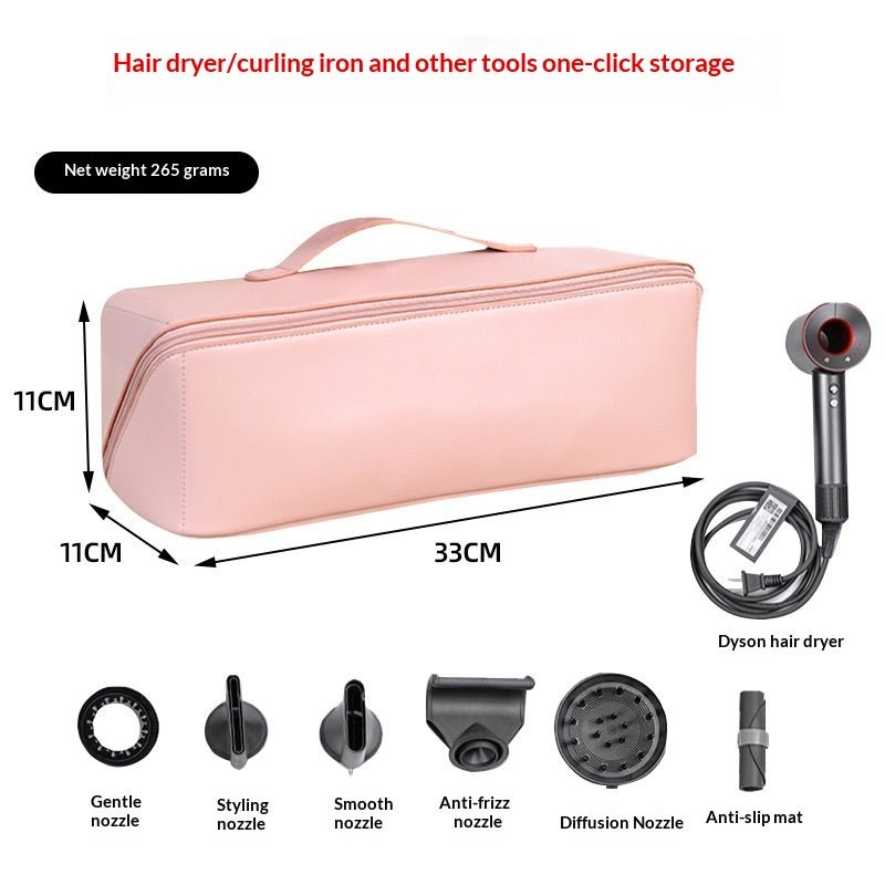 Portable Hair Curler And Hair Dryer Storage Bag - Glemish Aura