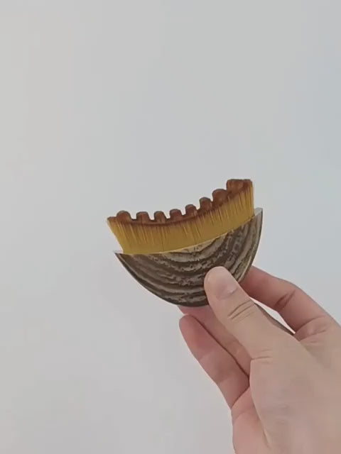 Lymphatic Contour Face Brush Dry Brushing Face Brush Lymphatic Drainage Massager for Face Chin Jawline Sculpting the Skin