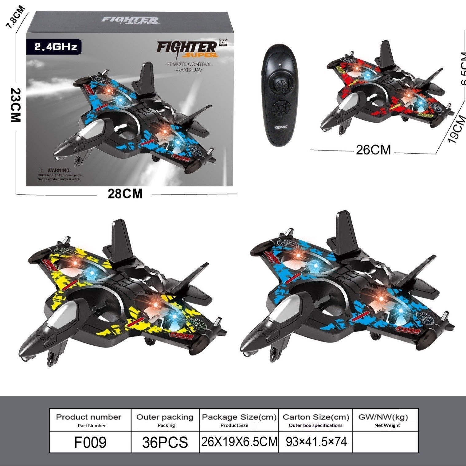 Remote Control Foam Glider Toy For Children - Glemish Aura