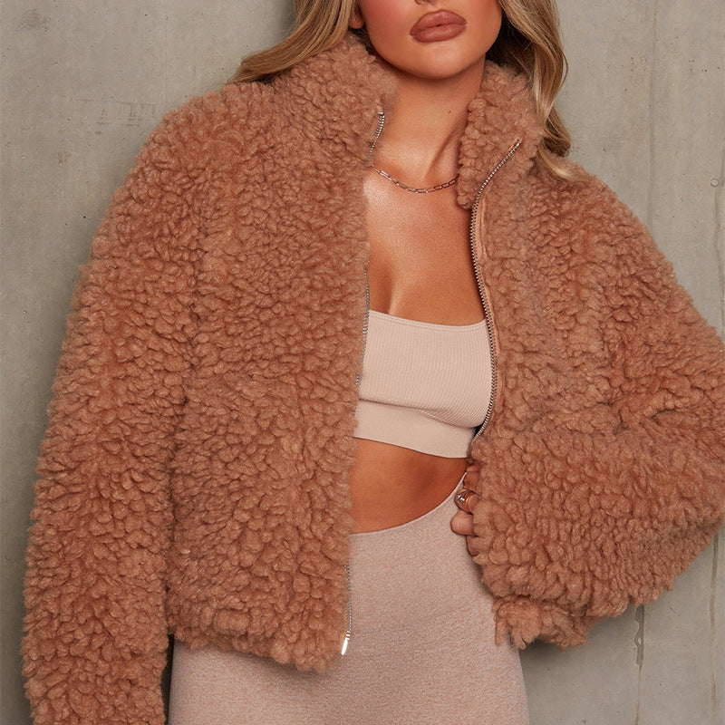 Women'S Lambswool Coat