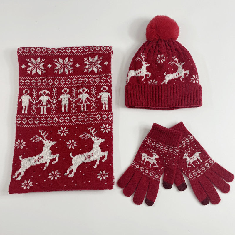 Christmas Winter Knitted Suit