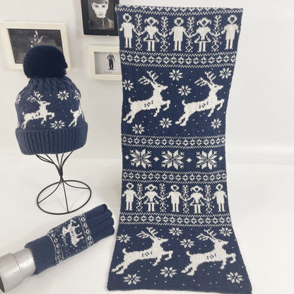 Christmas Winter Knitted Suit