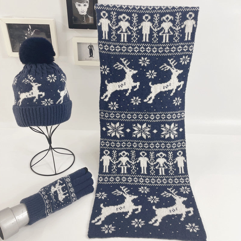 Christmas Winter Knitted Suit